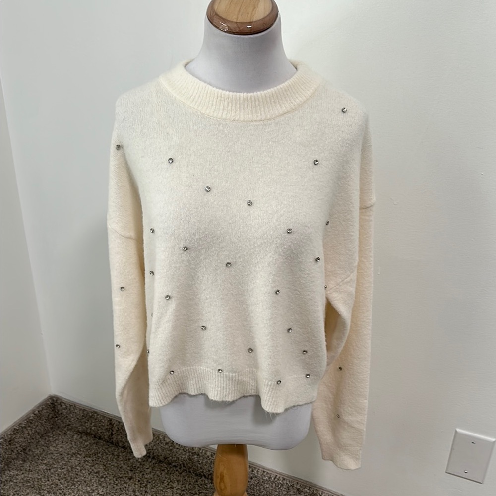 💕 Chelsea & Violet Faux Diamond Sweater